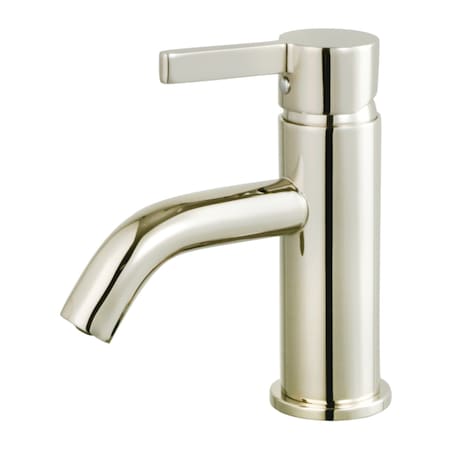Kingston Brass SingleHandle Bathroom Faucet with Push PopUp, Polished Nickel LS822CTLPN